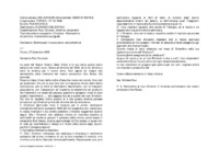 Anteprima di Strenna per il nuovo anno; varie direttive.