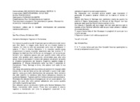 Anteprima di Lettera per D. Coratelli; distribuzione del personale; residenza delle suore.