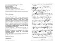 Anteprima di Osservazioni al progetto di vendita del collegio municipale. (Il destinatario è il sindaco di Lanzo.)