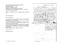 Anteprima di Invito a D. Bruschi perché intervenga alla posa della prima pietra della chiesa di La Spezia.