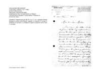 Anteprima di Risponde alla sua del 22.11.u.s., in cui il giovane Chierico chiedeva di andare nelle Missioni: essendo, al momento, il numero di Missionari al completo, lo consiglia di pregare e prepararsi bene [Testo in francese].