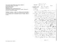 Anteprima di Scrive a nome di D. Bosco che sta poco bene; è riconoscente dell'offerta e della sua buona disposizione per l'opera di S. Cyr. Ringrazia per la marmellata inviata a D. Bosco. (Testo francese)