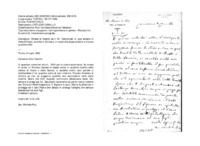 Anteprima di Chieda al medico se il Ch. Czartoryski A. può andare in Valle D'Aosta, anziché in Svizzera, in modo che possa andarlo a trovare qualche volta.