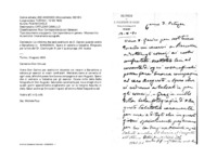 Anteprima di Lo informa che sarà sostituito da D. Garino quando andrà a Barcellona (v.A44520604). Spera di vederlo a Valsalice. Ringrazia per la foto del Ch.Czartoryski A. per il quale prega. (All. busta)