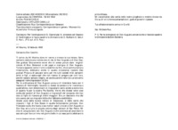 Anteprima di Per l'ordinazione di D. Czartoryski A. s'intenda col Vescovo di Ventimigliae si faccia spedire le dimissorie da D. Barberis G. Saluti D. Nai L. (P.S. aut. di D. Rua.)