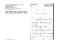 Anteprima di Il S. Padre benedice i SDB. È contento che gradisca la compagnia del Ch. Vignolo G.B. Unisce una relazione sul viaggio all'Equatore. (Testo franceseP.S. in italiano aut. di D. Rua.)
