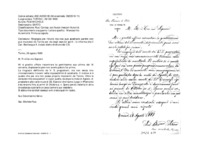Anteprima di Ringrazia per l'invito ma non può accettarlo perché non può muoversi da Torino per via degli esercizi spirit.; lo informa che il Can. Bevilacqua A. è stato eletto direttore dei C.S.