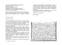 Anteprima di Disposizioni e notizie varie: ha ricevuto il rendiconto; D. Bosco ha ricericevuto le fotografie; Dogliani G. ha ricevuto la Messa del Sacro Cuore diMons. Cagliero G.; all. lett. da recapitare a D. Fagnano G.