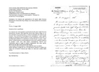 Anteprima di Ha ricevuto con gratitudine le 30 azioni delle Ferrovie Meridionali donate dalla Sig.ra Biga; a suo tempo gliene farà conoscere il ricavato.