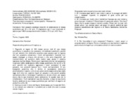 Anteprima di Non possono accettare incarichi di celebrazione di messa quotidiana per 20 o 30 anni. È dispiaciuto per il suo incomodo di salute e per il BS franceseche è molto addietrato. (P.S. aut. di D. Rua.)