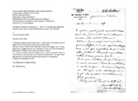 Anteprima di Manda un acconto di L. 2000. Ha notizie dall'Inghilterra. Unisce una lett. per la C.ssa di Stacpoole e una per il Ch. Gaido B.