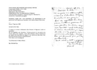 Anteprima di Auguri per il suo onomastico. Gli raccomanda di non partire da Torino senzaaver liquidato i conti della chiesa di Maria Aus.