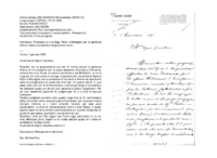 Anteprima di Ringrazia lui ed i Sigg. Palon e Bottagisio per la generosa offerta. Assicura preghiere. Augura buon anno.