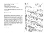 Anteprima di Ringrazia per la generosa offerta. Prega affinchè il Signore ridoni la sanità alla sorella inferma; a tal scopo dirà una messa sulla tomba di D. Bosco.