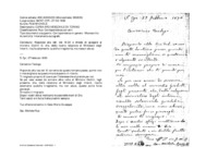 Anteprima di Risponde alla lett. del 10.02 e chiede di spiegare al ministro Giolitti G. che, dalla nostra relazione al Ministero degli Interni, risulta solamentequalche irregolarità, ma nessun abuso.