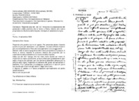Anteprima di Risponde alla lett. del 3.8. Annuncia la preparazione del personale e dellepratiche che si fanno a Roma relative alla nostra proprietà e la riduzione delle imposte. Consiglia di estendere la vigna.