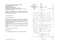 Anteprima di È contento delle buone notizie che vengono dalla loro casa, specialmente per lo spirito di carità. In autografo: raccomanda i cari amici Coad. RestaA. e Bormida A.