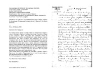 Anteprima di Ha ricevuto la sua relazione sulla visita di Mons. Cagliero G. alle sue case. È in pena per il disaccordo con D. Bourlot S. Si recherà ad Utrera.