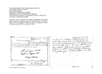 Anteprima di Invia un pensiero di D. Bosco. Raccomanda la cura della salute. Allega alcune lett. da recapitare.