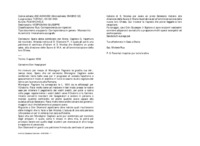 Anteprima di Spera abbia combinato con Mons. Cagliero G. l'apertura del noviziato. Attende notizie di D. Diamond P., il quale gli portò una petizione di centinaia d'italiani di S. Nicolas che chiedono un prete sales.