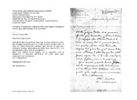 Anteprima di Ringrazia per la generosa offerta alla chiesa S. Giuseppe di Londra. Spera abbia passato una buona Pasqua.