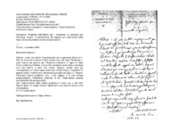 Anteprima di Ringrazia dell'offerta per i missionari in partenza per l'America. Invocala benedizione del Signore sul matrimonio della figlia, alla quale presentale sue congratulazioni.