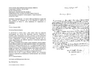 Anteprima di Ringrazia per i 10 volumi delle sue Pastorali e quello del Can. Cascavilla.Si compiace per la sua decisione di stabilire la Confraternita di Maria A.,come desiderava D. Catalonotto (v. A4550238).