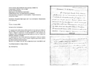 Anteprima di Ringrazia degli auguri per il suo onomastico. Raccomanda di far economie.