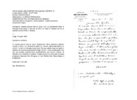 Anteprima di Manda alcune liste di nuovi C.S. La conferenza fatta in francese andò bene;il parroco di Muri la rifece in tedesco ed ora si desidera anche il BS intedesco.