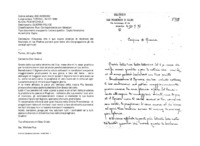 Anteprima di Fiducioso che il suo nuovo incarico di direttore del Noviziato di las Piedras porterà gran bene alla Congregazione gli dà consigli spirituali (Fotocopia di orig.)