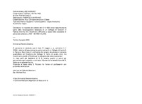Anteprima di In risposta alla lettera del 31/5/1893 circa l'assunzione da parte della Congr. Sales. di un Collegio di fanciulli in Faenza informa che incontrano difficoltà a causa della scarsezza di personale.