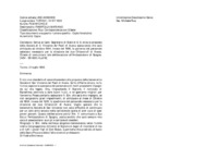 Anteprima di Circa la proposta della Soc. di S. Vincenzo de' Paoli di Avana comunica che sarà anticipata ad ottobre 1894, invece del 1895, la partenza del personale sales. necessario per la direzione di un Orfanotrofio ad Avana.
