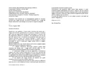 Anteprima di Non potendo più la Congregazione godere di riduzioni tariffarie per viaggi ferroviari, dà alcune indicazioni per i viaggi dei Maestri elementari e dei Collegi e circa mezzi di trasporto e biglietti.