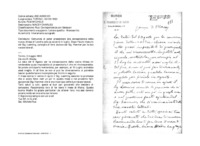 Anteprima di Comunica di poter presenziare alla consacrazione della nuova chiesa di Londra solo se avverrà in luglio. Dopo l'aiuto ricevuto dal Sig. Leeming, consiglia di farsi aiutare dal Sig. Hanmer per le due navate laterali.
