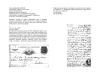 Anteprima di Chiede un quadro riepilogativo sulle 3 proposte fondazioni: Bullingham, Tisbury e Burton con le relative distanze da Londra e dalla ferrovia, per aiutarlo nella scelta. Esaminerà l'offerta del Sig. Hanmer. [Cartolina postale]
