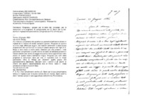 Anteprima di Ringrazia i giovani per le belle lett. inviategli, per le comunioni e le preghiere. Si complimenta con D. Barni per la lett. scritta in inglese e le buone notizie. [Originale con P.S. e firma aut.]