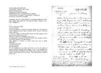Anteprima di Lett. al dir. della casa sal. di Londra per presentare il confr. coad. Aspesi, latore della lett., che sostituirà Festini. Allega una lett. per D. Rabagliati E.
