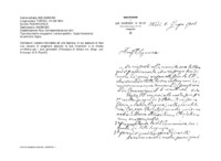 Anteprima di Lettera indirizzata ad una Signora, in cui assicura di fare una novena di preghiere secondo le sue intenzioni e le chiede un'offerta per i suoi giovanetti [Fotocopia di lettera ms. allogr. con firma aut. di D. Rua M.]