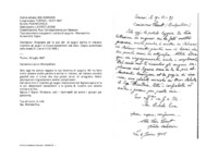 Anteprima di Ringrazia per la sua lett. di auguri scritta in italiano; ricambia gli auguri e invoca benedizioni dal cielo. (Copia autenticata dallo stesso D. Levrot il 2.6.1928.)