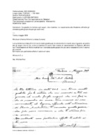 Anteprima di Ha gradito le notizie e gli auguri, che ricambia. Lo raccomanda alla Madonna affinchè gli conceda quelle grazie che più gli occorrono.