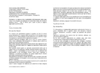 Anteprima di Lo assicura che è soddisfatto dell'andamento della casa. Loda il loro impegno nel celebrare con solennità le feste. Gli chiede di accettare alcuni Figli di Maria, per i quali si potrà in seguito aggiungere qualche scuola.
