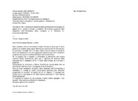 Anteprima di Per il diploma di erezione della confraternita ha bisogno di sapere se lachiesa è privata o pubblica. Se intende occuparsi dello Scapolare dell'Immacolata deve rivolgersi a D. Marenco G., procuratore generale.