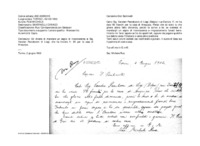 Anteprima di Gli chiede di mandare un segno di riconoscenza al Sig. Vanden Pecreboom di Liegi, che ha inviato fr. 90 per la casa di Arequipa.
