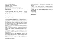 Anteprima di Si compiace per il buon andamento del noviziato. Disposizioni varie: occorre il consenso per la fondazione di Cuczo; occorre un Dir. per Lima; raccomanda la cura degli ascritti. Il Ch. Zuleta E. se n'è andato.
