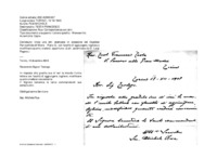 Anteprima di Invia una lett. stampata in occasione del Giubileo Parrocchiale di Mons. Piano G., con facoltà di aggiungere, togliere o modificare quanto crederàopportuno. (Lett. autenticata da D. Luigi Pagano.)