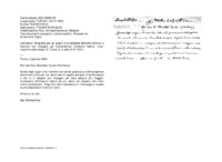 Anteprima di Ringrazia per gli auguri e lo benedice affinché continui a lavorare con impegno per incrementare l'Oratorio festivo. (Lett. trascritta dallo stessoD. Tycner S. in data 12.07.1910.)