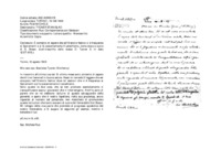 Anteprima di È contento di sapere che all'Oratorio festivo vi è frequenza ai Sacramenti e si fà costantemente il catechismo, come stava a cuore di D. Bosco. (Lett.trascritta dallo stesso D. Tycner S. in data 12.07.1910.)