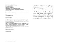 Anteprima di Per ringraziarlo dell'offerta invia una lett. scritta da D. Bosco riprodotta in fotozincotipia.
