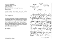 Anteprima di Risponde alla sua lettera del 13.01.u.s., ringrazia dell'opuscolo e del listino della casa di cui parla e gli offre gli indirizzi di Istituti in cui potrebbe trovare posto per un ragazzo bisognoso.