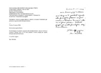 Anteprima di Lettera del Rettor Maggiore SDB, che invita la cugina Maria a venirlo a trovare l'indomani per parlare a riguardo della famiglia Gremo.